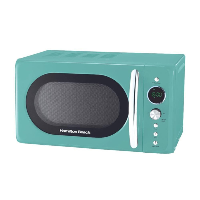 Hamilton Beach Microwaves Hamilton Beach 20L Retro Mint Microwave 5060916370135 HB70H20M - Buy Direct from Spare and Square