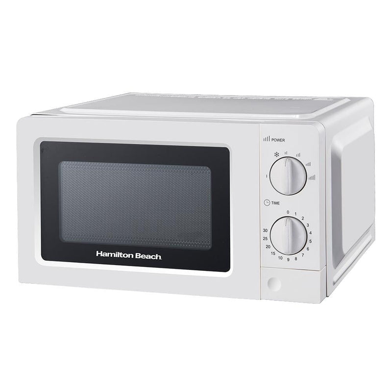 Hamilton Beach Microwaves Hamilton Beach 700W 20L Microwave With Glass Door White 5060916370104 HB70T20W - Buy Direct from Spare and Square