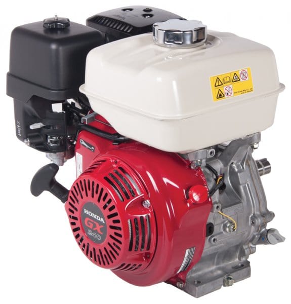 Honda Engine Honda GX240 Petrol Engine Complete 8hp OHV - Recoil Start GX240-QX - Buy Direct from Spare and Square