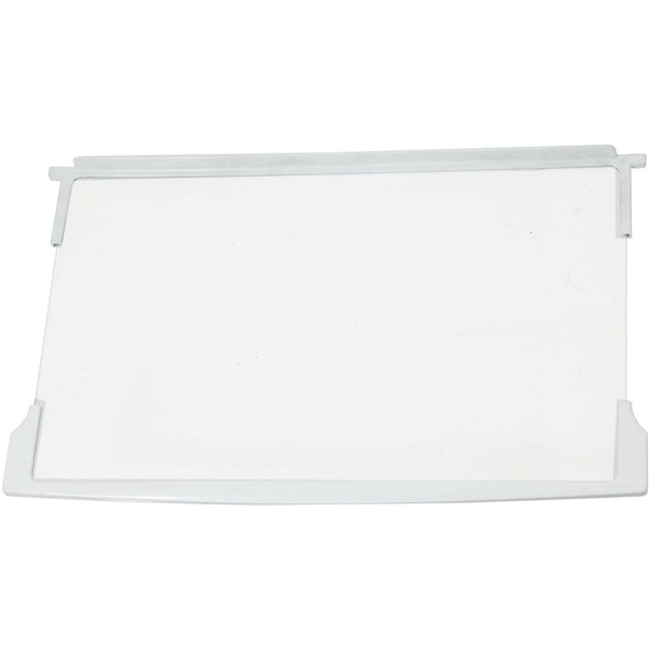 Hotpoint Fridge / Freezer Spares Genuine Glass Fridge Shelf With White Trim - HOTPOINT - C00285827 C00285827 - Buy Direct from Spare and Square