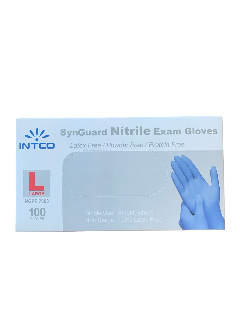 Hyundai 1422022 - Box of Nitrile Gloves (L) 1422022 - Buy Direct from Spare and Square