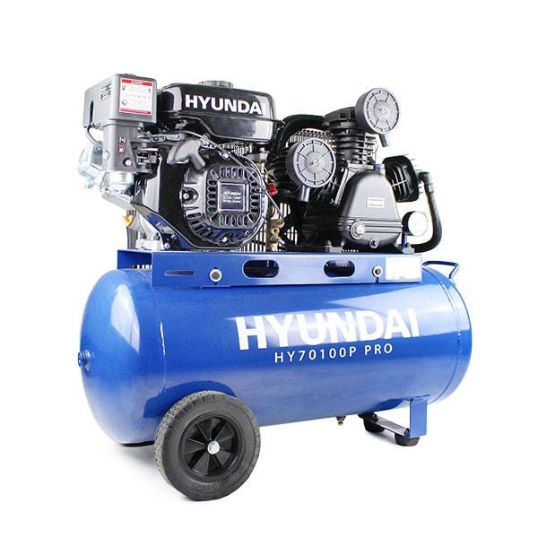 Hyundai Air Compressor Hyundai 90 Litre Heavy Duty 145PSI Air Compressor Belt Drive - HY70100P 700621496083 HY70100P - Buy Direct from Spare and Square
