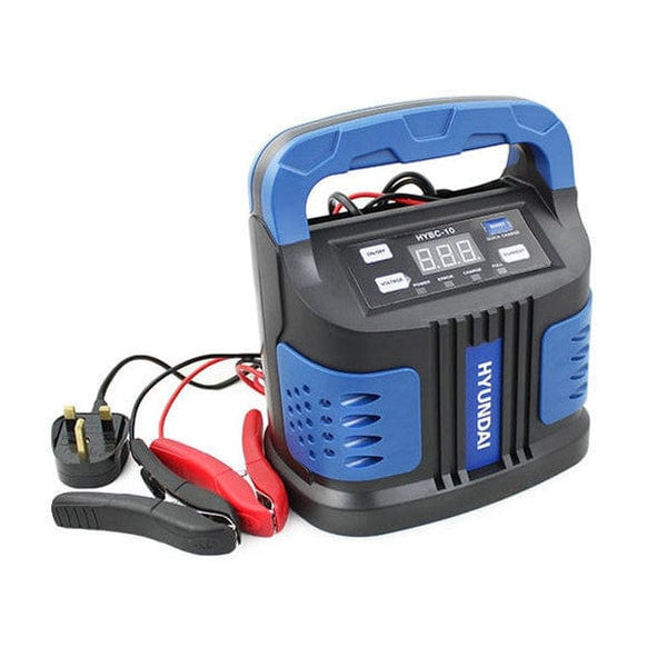 Hyundai Battery Charger Hyundai 6v and 12v Battery Boost Charger - HYBC-10 HYBC-10 - Buy Direct from Spare and Square
