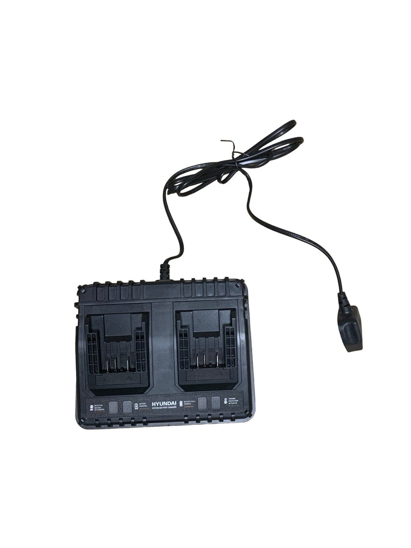 Hyundai Battery HY2195 - HY2195 2x 20v Dual Charger HY2195 - Buy Direct from Spare and Square