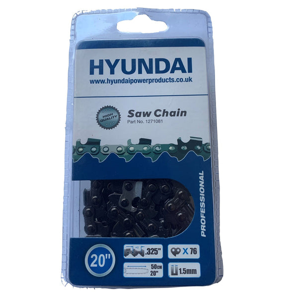 Hyundai Chainsaw Spares Hyundai Chainsaw Replacement Chain For P6220C & HYC6220 20 inch Chainsaws 1271081 - Buy Direct from Spare and Square