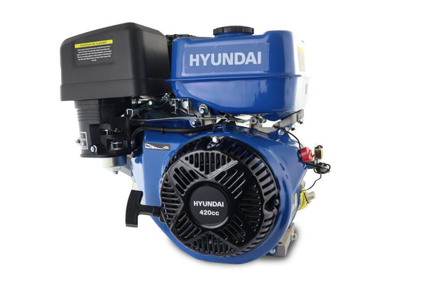 Hyundai Engine Hyundai 14hp 420cc 4 Stroke Petrol Engine - OHV - 25mm Shaft 5059608222050 IC420X-25 - Buy Direct from Spare and Square