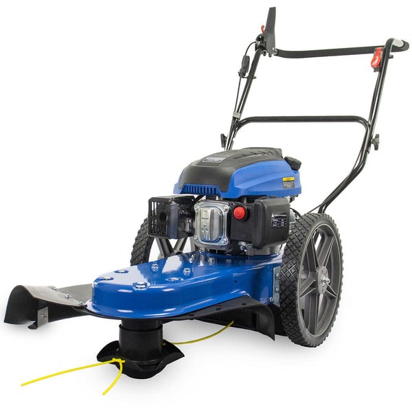 Hyundai Garden Strimmer Hyundai 173cc 60mm Petrol Heavy Duty Wheeled Grass Trimmer - HYFT60P 5059608406382 HYFT60P - Buy Direct from Spare and Square