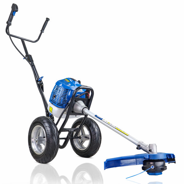 Hyundai Garden Strimmer Hyundai 52cc Petrol Wheeled Grass Trimmer - HYWT5200X 5056275758967 HYWT5200X - Buy Direct from Spare and Square