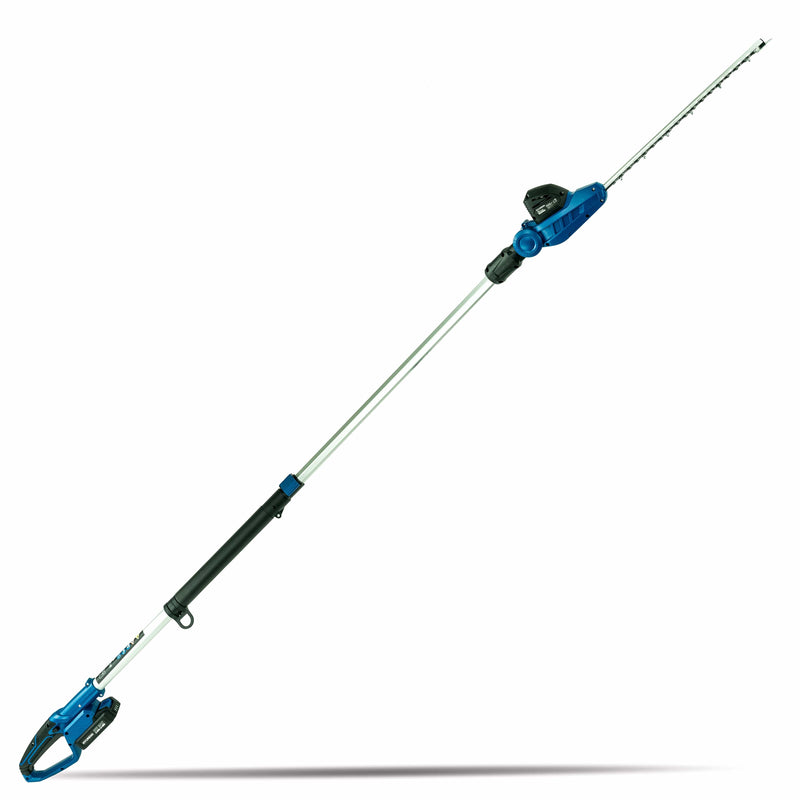 Hyundai Garden Strimmer Hyundai Cordless 20v Lithium-ion Battery Pole Hedge Trimmer - Long Reach - HY2191 HY2191 - Buy Direct from Spare and Square
