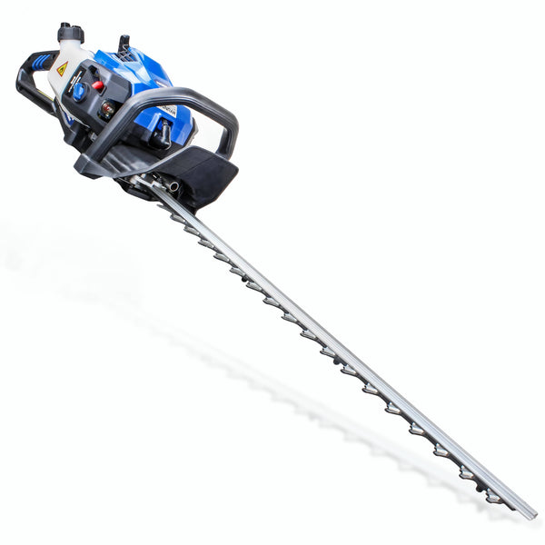 Hyundai Garden Strimmer Hyundai Petrol Hedge Trimmer/Pruner, 26cc 2-stroke, Anti-Vibration, 24” - HYHT2600X 5056275758974 HYHT2600X - Buy Direct from Spare and Square