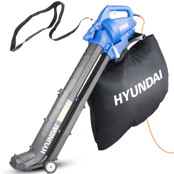 Hyundai Garden Vacuum Hyundai 3-in-1 Electric Garden Vacuum, Leaf Blower and Mulcher - HYBV3000E 5056275755522 HYBV3000E - Buy Direct from Spare and Square