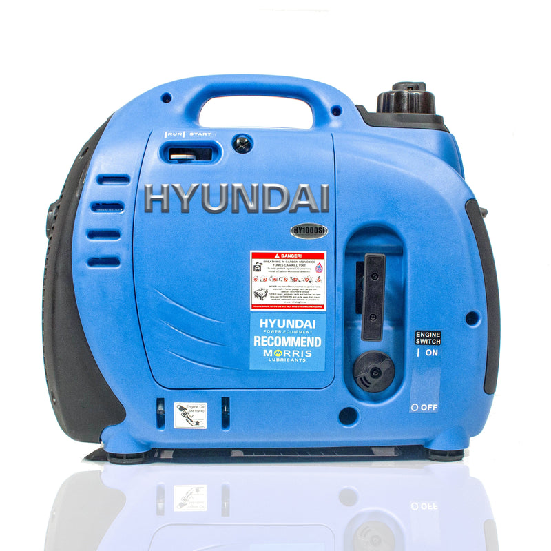 Hyundai Generator Hyundai 1000W Portable Suitcase Inverter Petrol Generator - HY1000Si 0732422005966 HY1000Si - Buy Direct from Spare and Square