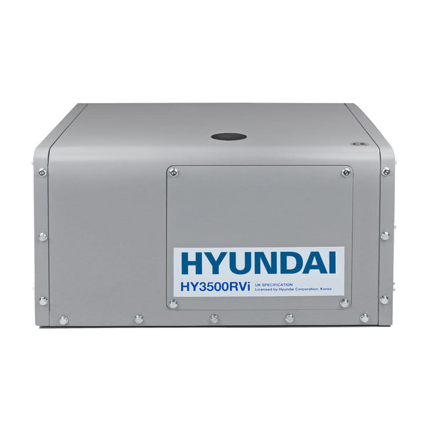 Hyundai Generator Hyundai 3.5kW Motorhome RV Petrol Leisure Generator - HY3500RVi 600231974226 HY3500RVi - Buy Direct from Spare and Square