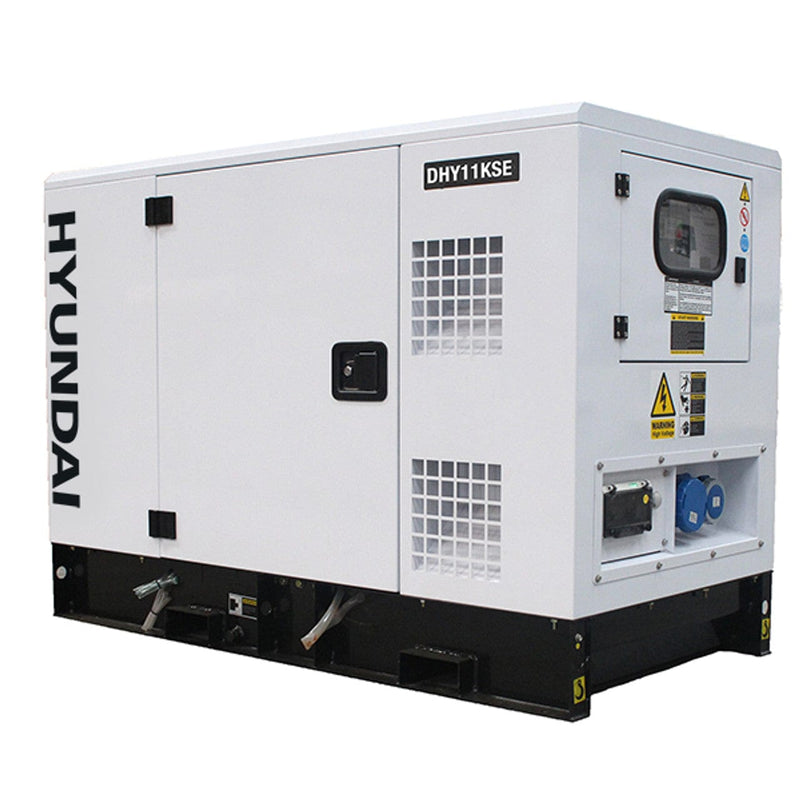 Hyundai Generator Hyundai 8.8kW/11kVA Three Phase Diesel Generator - DHY11KSE DHY11KSE - Buy Direct from Spare and Square