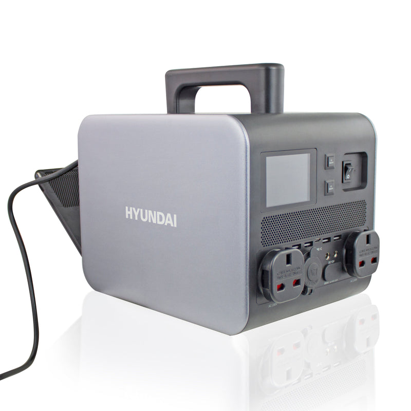 Hyundai Generator Hyundai Portable Power Station - HPS-300 - 600w - Silent and Emission Free 5056275755829 HPS-300 - Buy Direct from Spare and Square