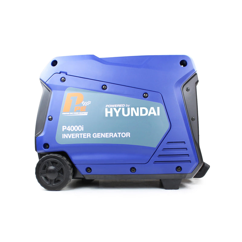 Hyundai Generator P1PE 3800W Portable Petrol Inverter Generator (Powered by Hyundai) - P4000i 600231976558 P4000i - Buy Direct from Spare and Square