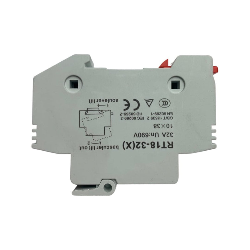 Hyundai Generator Spares 3 Phase Fuse holder 10A for DHY9KSEm & DHY11KSE - Canopy Parts(2/4)-05 1027309 - Buy Direct from Spare and Square