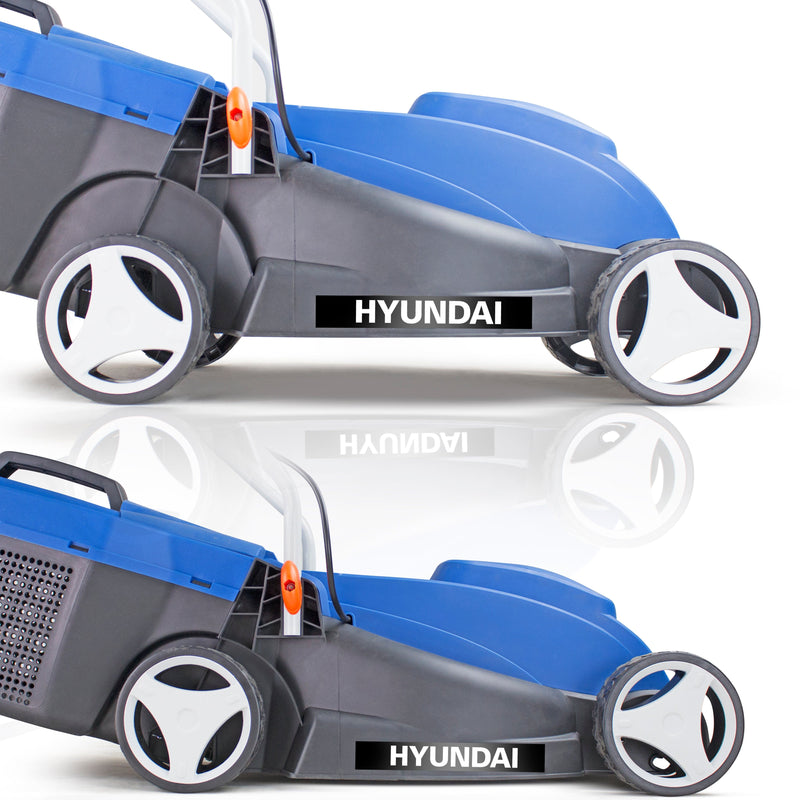 Hyundai Lawnmower Hyundai 32cm 1000w Corded Electric Lawnmower - HYM3200E 5056275755904 HYM3200E - Buy Direct from Spare and Square