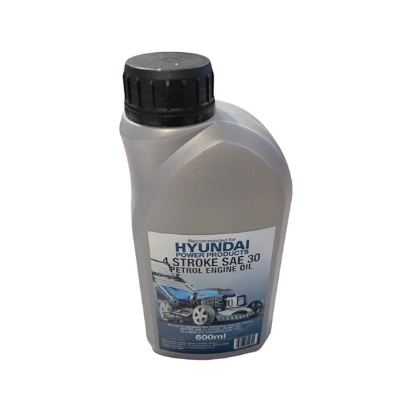 Hyundai Lawnmower Spares Hyundai 4 Stroke SAE 30 Petrol Engine Oil - 600ml 600ML SAE30 OIL - Buy Direct from Spare and Square