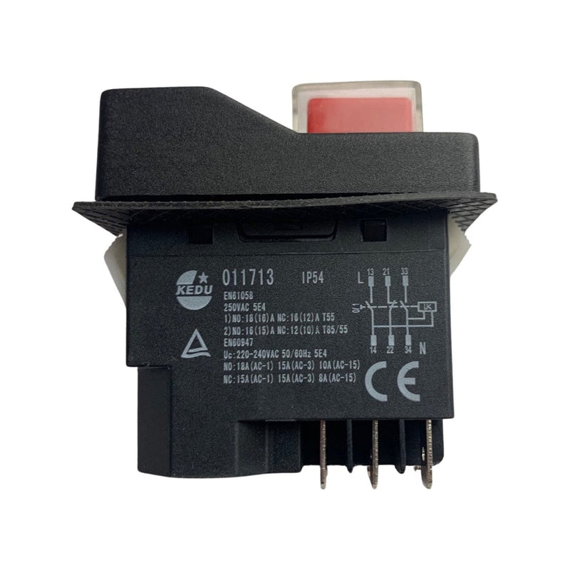 Hyundai Power Saw Spares 1347168 - Genuine Replacement On/Off Switch 1347168 - Buy Direct from Spare and Square