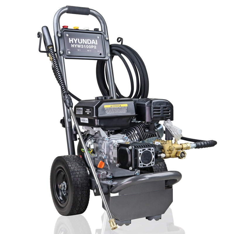 Hyundai Pressure Washer Hyundai HYW3100P2 Petrol Pressure Washer - 3100PSI 10lpm 5056275799458 HYW3100P2 - Buy Direct from Spare and Square
