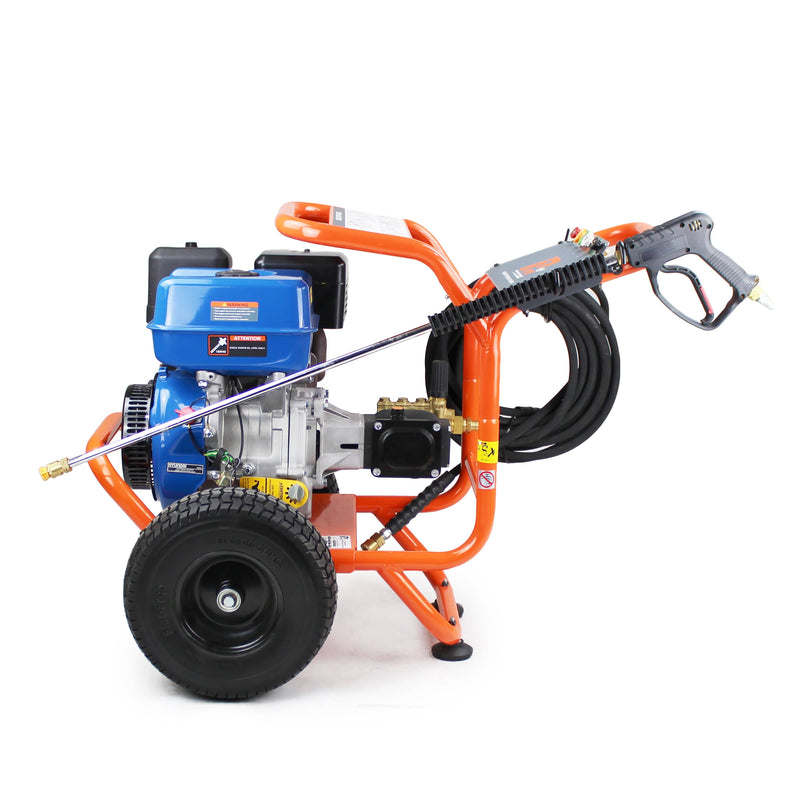 Hyundai Pressure Washer P1 P4200PWT Hyundai Petrol Pressure Washer - 4200psi 15lpm 0600231974387 P4200PWT - Buy Direct from Spare and Square