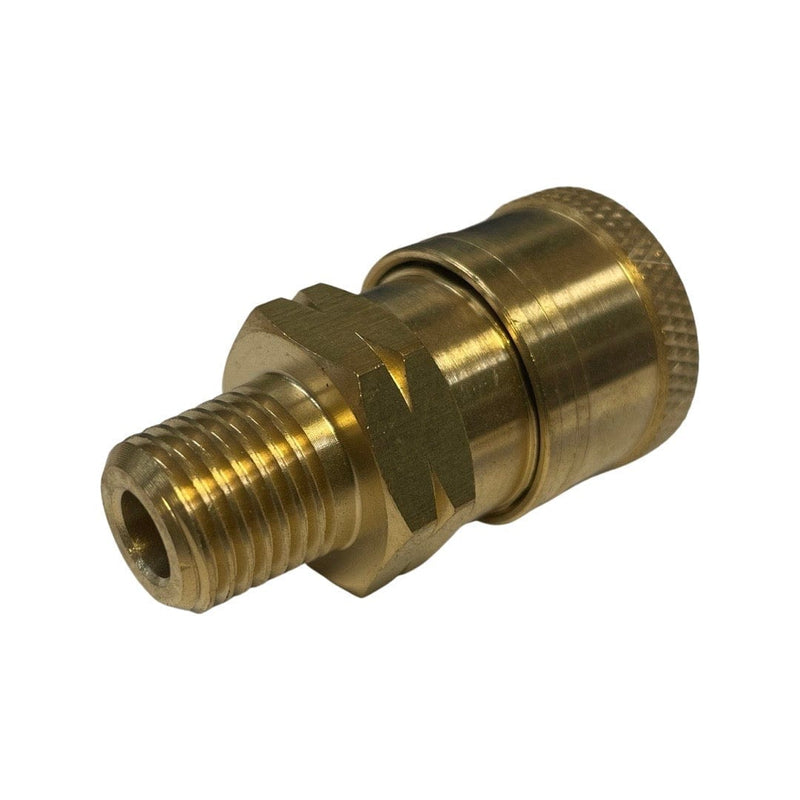 Hyundai Pressure Washer Spares 1361080 - Genuine Replacement 1/4INCH MNPT BRASS COUPLING AD 1107 1361080 - Buy Direct from Spare and Square