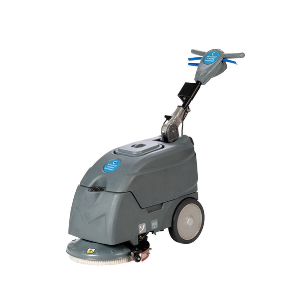 Intelligent Cleaning Equipment Scrubber Dryer Intelligent Cleaning Equipment i15B Walk Behind Compact Scrubber Dryer - 15 Inch i15B - Buy Direct from Spare and Square