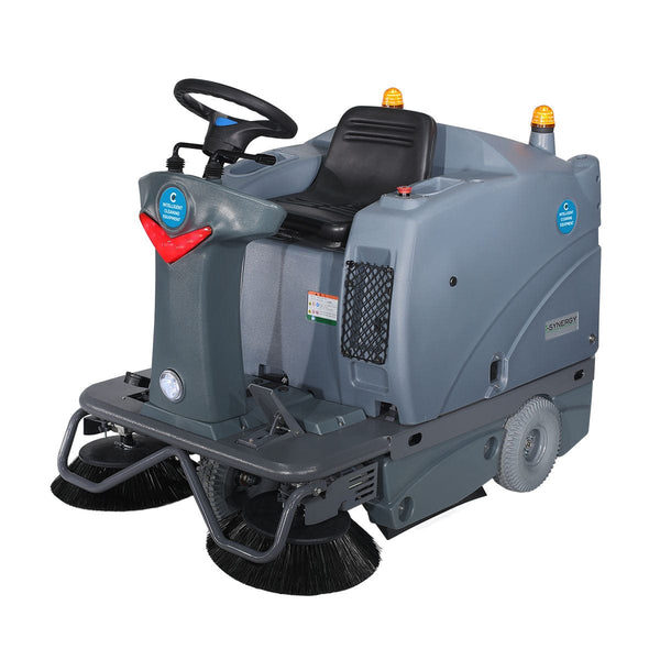 Intelligent Cleaning Equipment Sweeper Intelligent Cleaning Equipment iS1100B Ride On Sweeper - 112cm - 3 Hour Run Time iS1100B - Buy Direct from Spare and Square