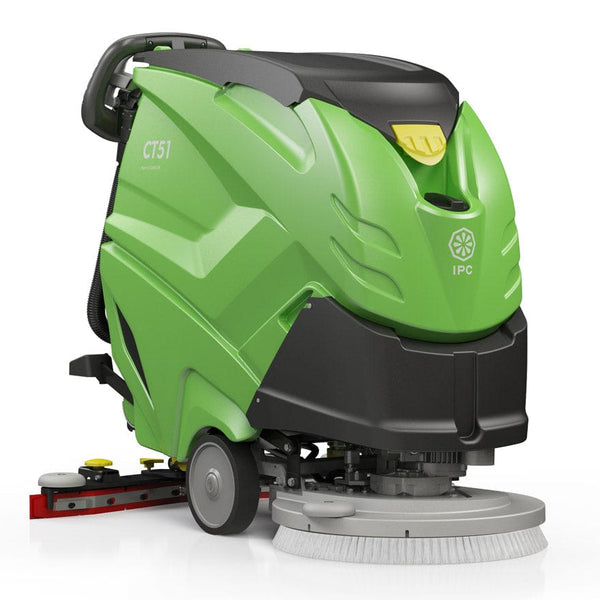 IPC Scrubber Dryer IPC CT51 BT70 Large 50l Battery Floor Scrubber Dryer With Traction - 27 inch 017917 - Buy Direct from Spare and Square