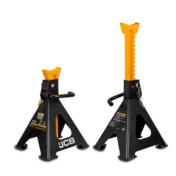JCB Axle Stands JCB 6 Tonne Automotive Ratchet Axle Stand Set JCB-TH56002A - Buy Direct from Spare and Square
