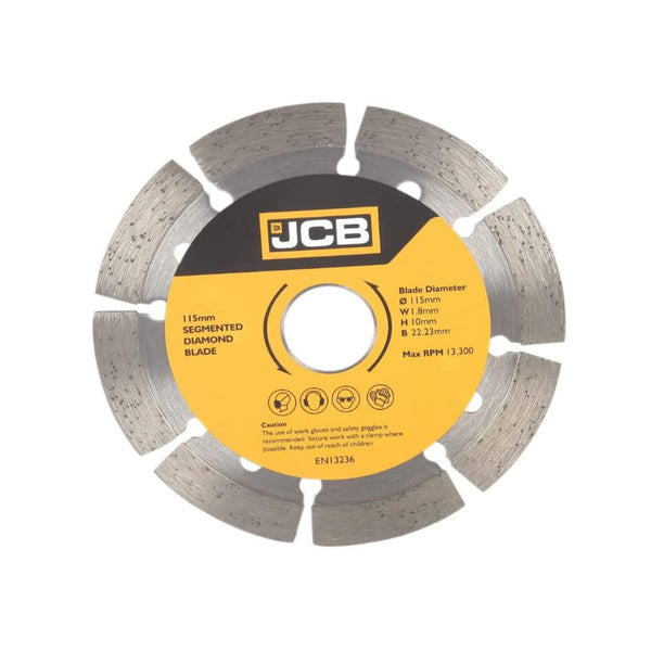 JCB Blades JCB 115MM GENERAL PURPOSE BLADE 22.23MM BORE - Buy Direct from Spare and Square