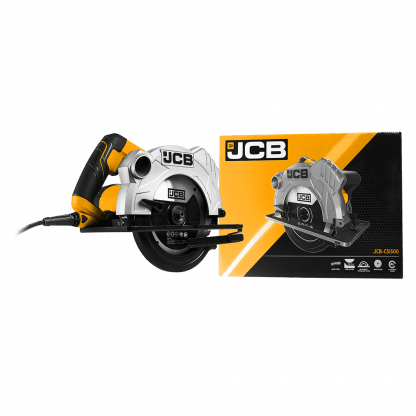 JCB Circular Saw JCB 1500w Circular Saw - 65mm Cutting Depth - Dust Extraction Facility 21-CS1500 - Buy Direct from Spare and Square