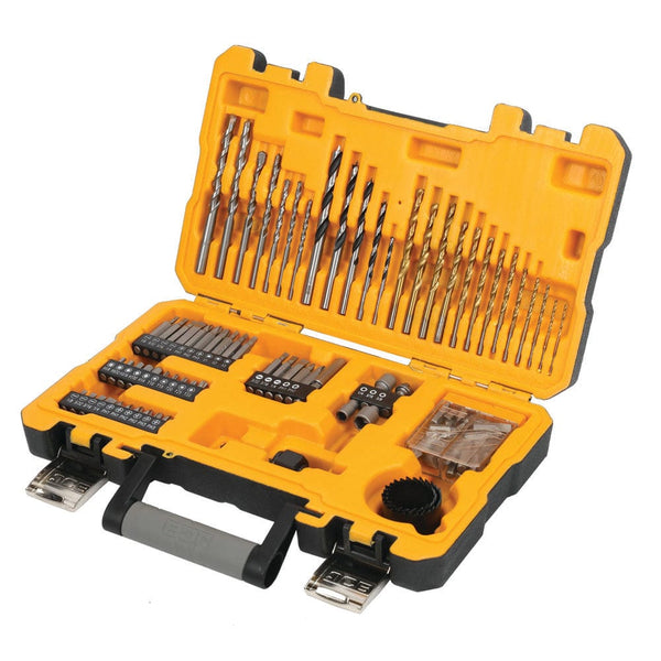 JCB Drill Bits JCB 100 Piece Drill Bit Set In Storage Case JCB-PTA-100 - Buy Direct from Spare and Square