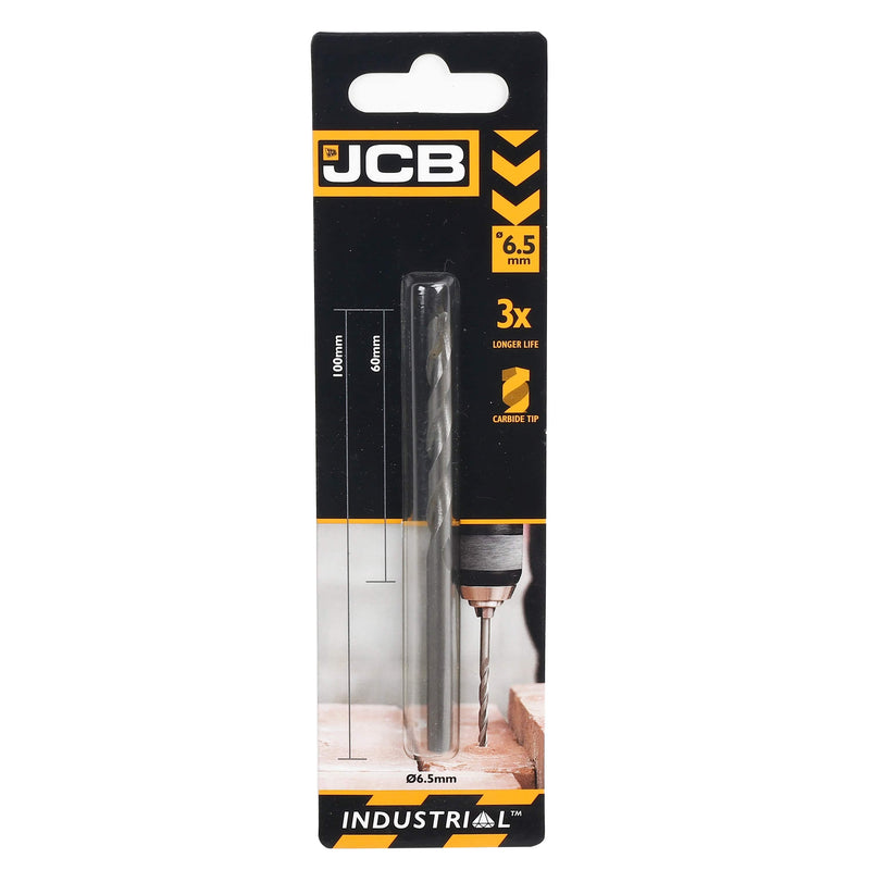 JCB Drill Bits JCB Masonry Drill Bit  6.5 x 100 mm 5055803301033 - Buy Direct from Spare and Square