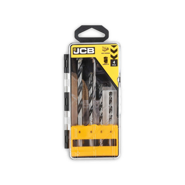 JCB Drill Bits JCB Multi Purpose Drill Bit, Steel Carbide Tip for Masonry, Metal and Wood 5055803310615 - Buy Direct from Spare and Square