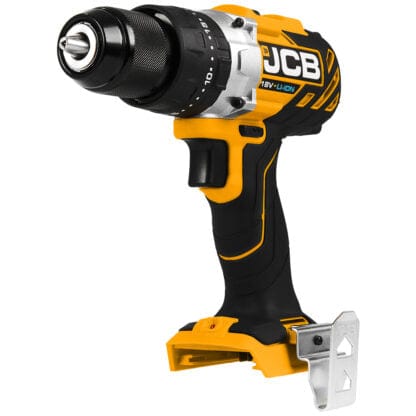 JCB Drill JCB 18v Brushless Combi Drill - 2 Speed - 65Nm Torque - Bare Unit 21-18BLCD-B - Buy Direct from Spare and Square