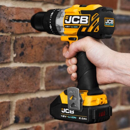 JCB Drill JCB 18v Brushless Combi Drill - 2 Speed - 65Nm Torque - Bare Unit 21-18BLCD-B - Buy Direct from Spare and Square