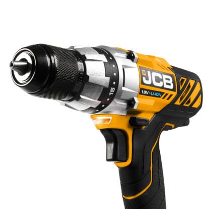 JCB Drill JCB 18v Drill Driver Body - 2 Speed Gearbox - *Tool Only* 21-18DD-B - Buy Direct from Spare and Square