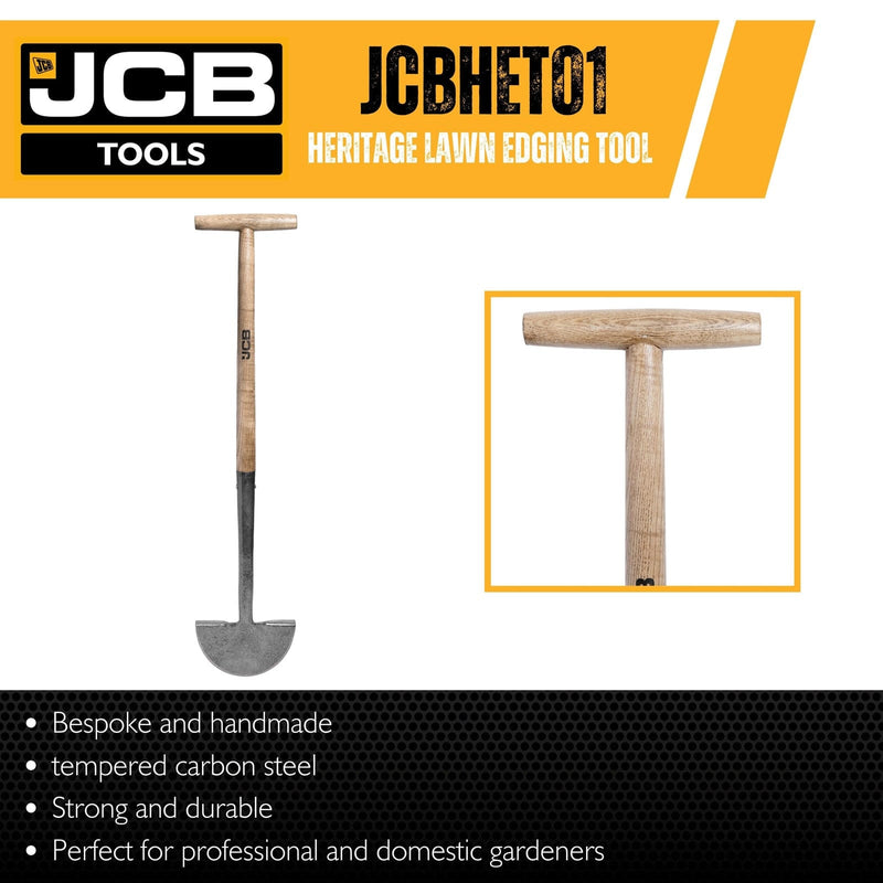 JCB Edging Tools JCB Heritage Lawn Edging Tool Wide Hilt JCBHET01 - Buy Direct from Spare and Square