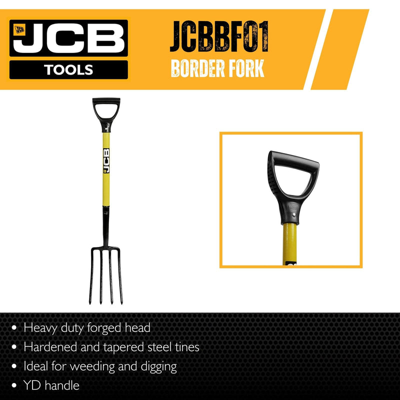 JCB Forks JCB Professional Border Fork JCBBF01 - Buy Direct from Spare and Square