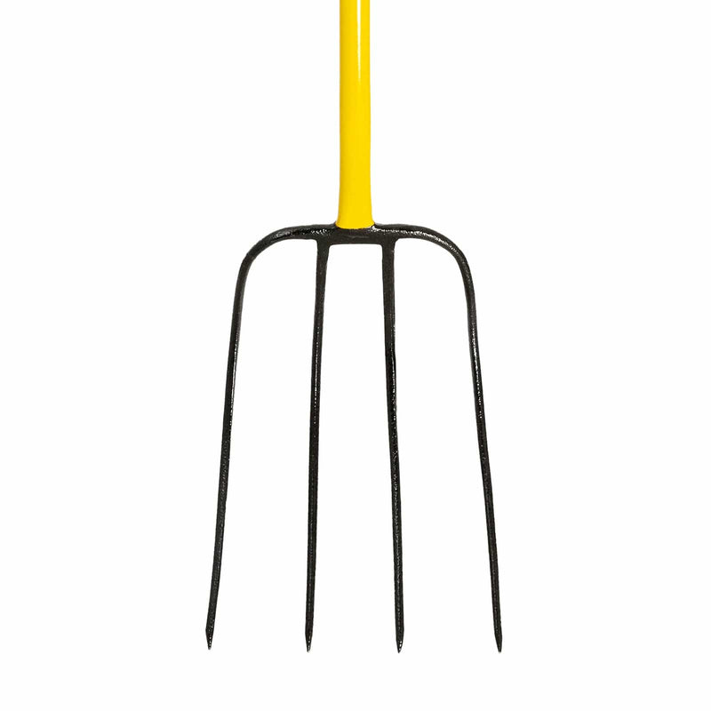 JCB Forks JCB Professional Manure Fork 48" Straight Handle Heavy-Duty Steel JCBMF13 - Buy Direct from Spare and Square