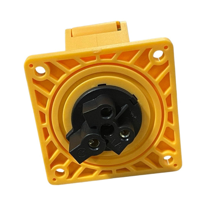 JCB Generator Spares EUROPEAN INDUSTRIAL THREE-HOLE SOCKET JCB-G8000PE 1415117 - Buy Direct from Spare and Square