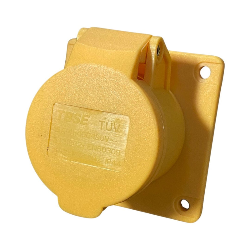 JCB Generator Spares EUROPEAN INDUSTRIAL THREE-HOLE SOCKET JCB-G8000PE 1415117 - Buy Direct from Spare and Square