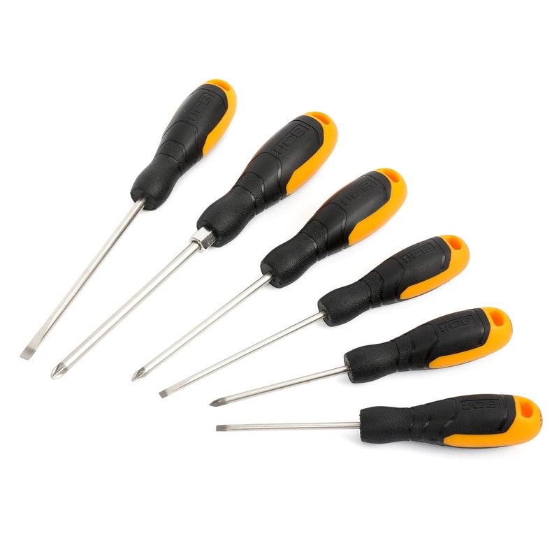 JCB Hand Tools JCB Hand Tool Set, Saws, Screwdrivers, Pliers, Wrench and Knife in 20" Kit Bag JCB-HTSET-COMP - Buy Direct from Spare and Square