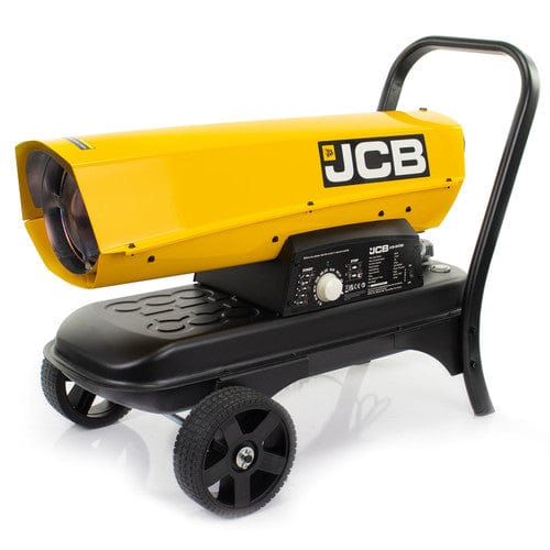 JCB Heater JCB 20kW Diesel Space Heater - 70,000BTU 496m³ Coverage JCB-SH70D - Buy Direct from Spare and Square