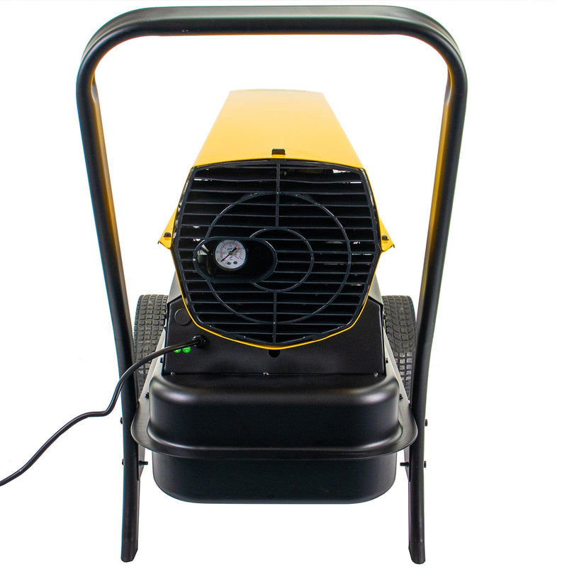 JCB Heater JCB 37kW Diesel Space Heater - 140,000BTU 800m³ Coverage JCB-SH140D - Buy Direct from Spare and Square