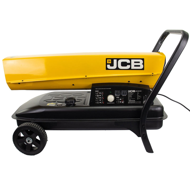 JCB Heater JCB 63kW Diesel Space Heater - 215,000BTU 1300m³ Coverage JCB-SH215D - Buy Direct from Spare and Square