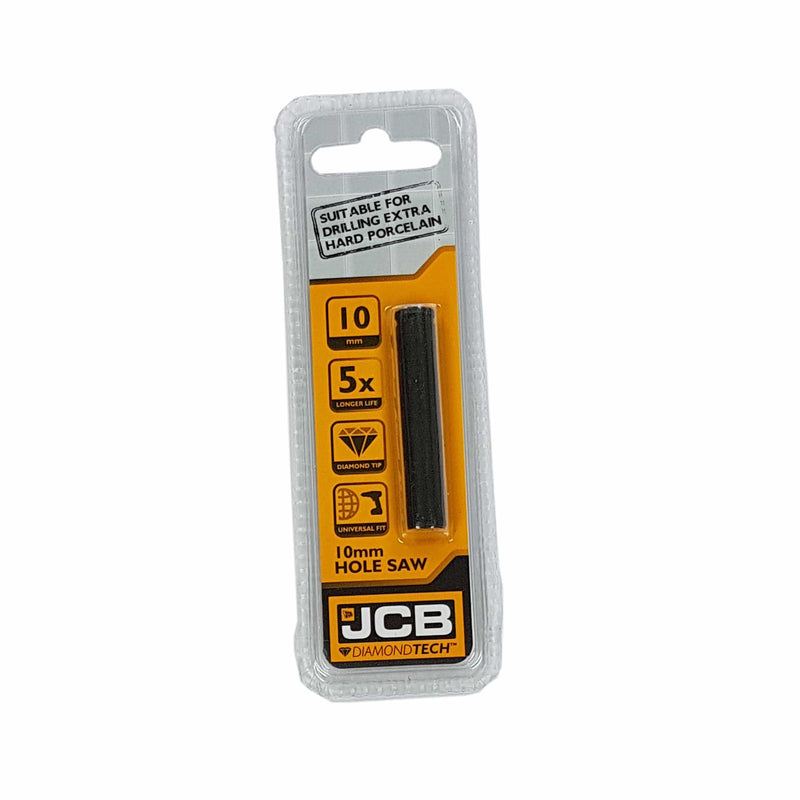 JCB Hole Saws JCB DiamondTech Hole Saw 10mm 5055803316310 - Buy Direct from Spare and Square