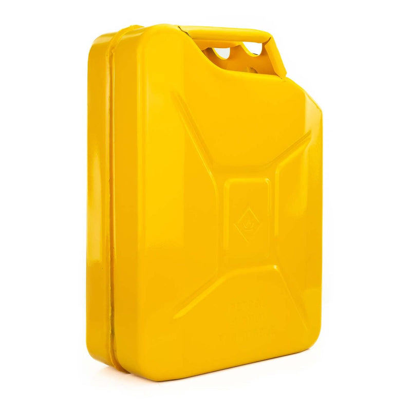 JCB Jerry Cans JCB Professional Jerry Can 20L, Heavy-Duty 0.8mm Steel JCBJCAN20 - Buy Direct from Spare and Square